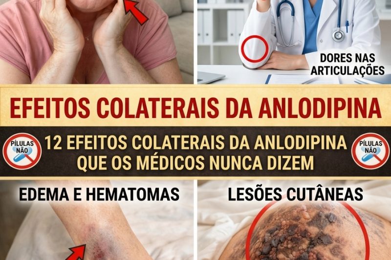 12 Efeitos Colaterais Menos Conhecidos da Amlodipina que Você Precisa Conhecer