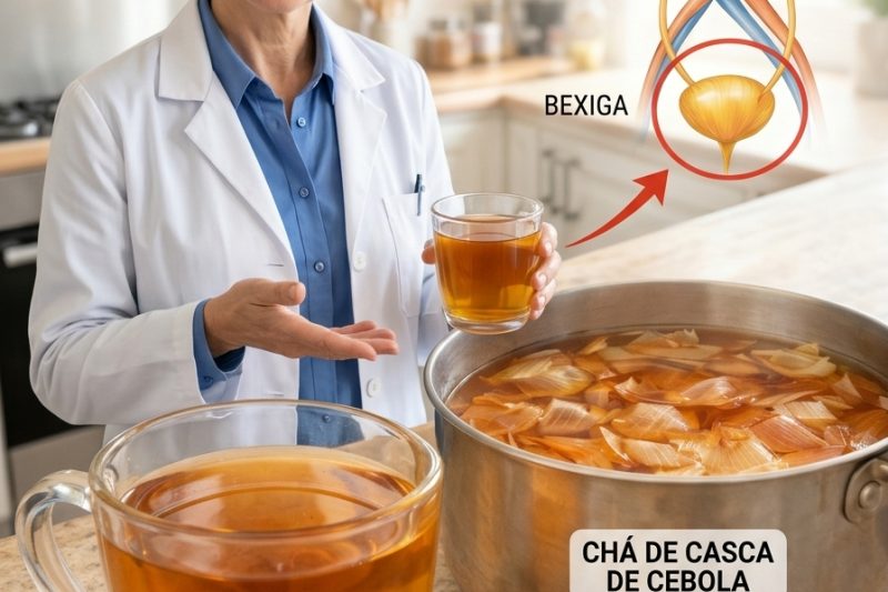 Como o Chá de Cebola Pode Ajudar a Aliviar o Desconforto da Próstata e da Bexiga — Receita Caseira Simples