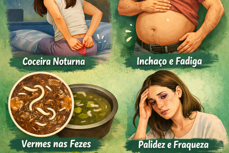 10 Sinais de Que Você Pode Precisar de Desparasitação: O Que o Seu Corpo Está Tentando Dizer
