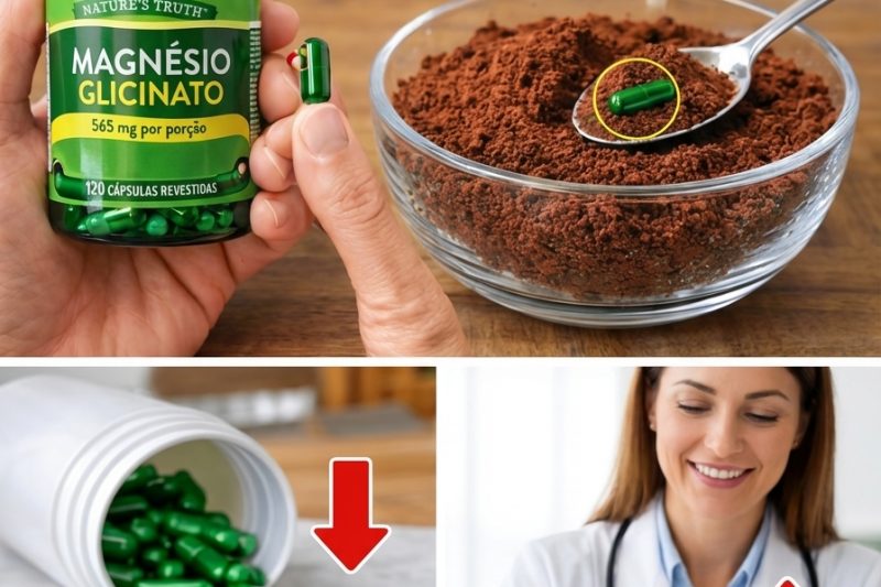 Por que você pode estar desperdiçando dinheiro com cápsulas de magnésio glicinato (e a simples troca alimentar que muitos estão adotando)