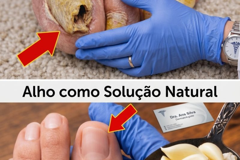 O Truque do Alho que Pode Ajudar a Melhorar a Saúde das Suas Unhas dos Pés