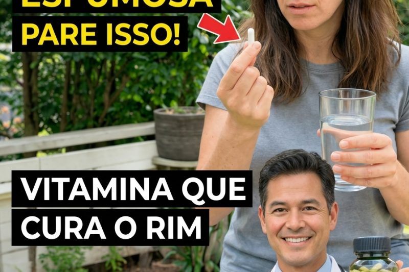 A Vitamina Nº 1 Que Pode Ajudar a Proteger os Rins e Reduzir a Urina Espumosa
