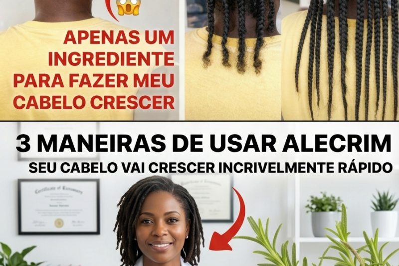 3 Maneiras Poderosas de Usar Alecrim para um Cabelo Mais Espesso e de Crescimento Mais Rápido