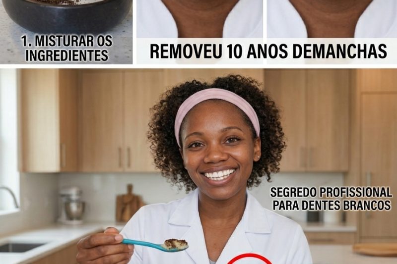 Em Apenas 2 Minutos: Reduza Anos de Manchas nos Dentes com um Clareamento Natural que Surpreende