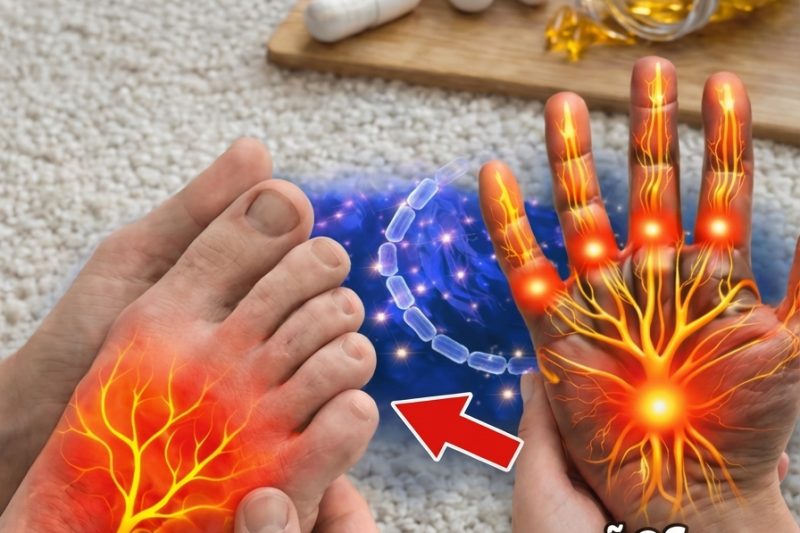 Vitamina Número 1 para Neuropatia e Danos nos Nervos (Dor nas Mãos e Pés)
