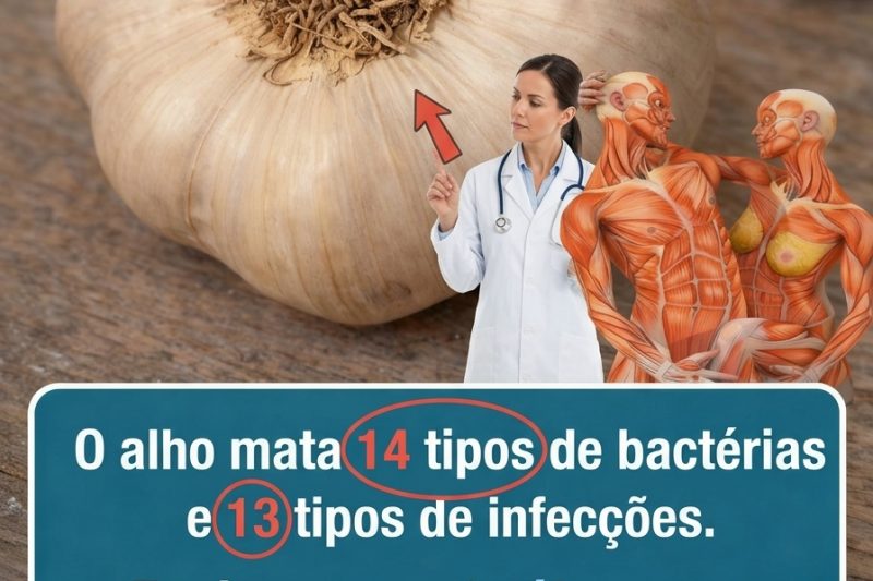 O Alho Realmente Combate 14 Tipos de Bactérias e 13 Infecções? Descubra a Verdade