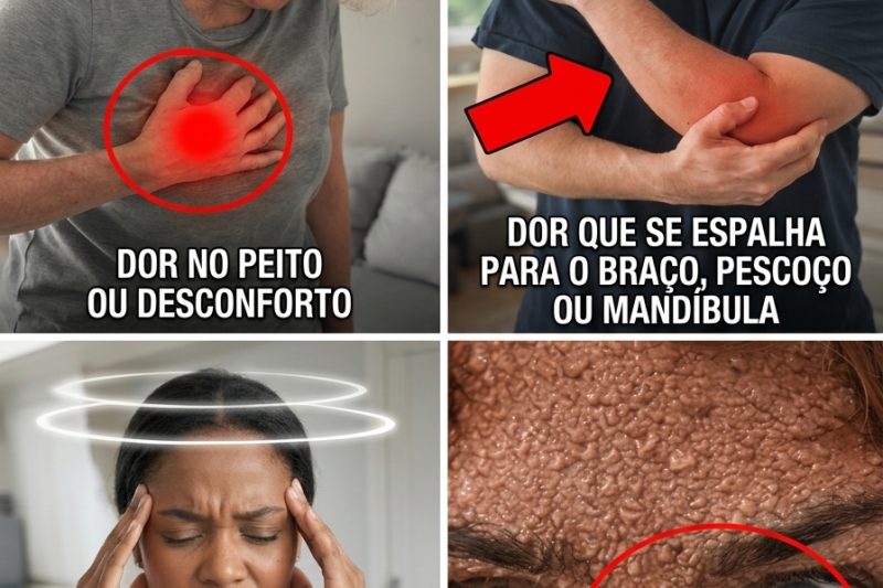 7 Sinais de Alerta Precoce de um Ataque Cardíaco – Reconheça Rápido e Salve Sua Vida