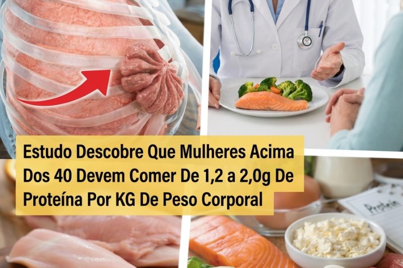 Proteína Após os 40: O Segredo Simples para Mais Energia, Força e Bem-Estar
