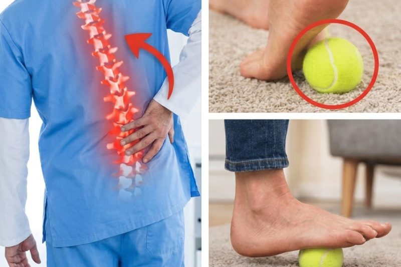 Descubra Como Rolar uma Bola de Ténis Sob o Pé Pode Melhorar o Conforto e a Mobilidade