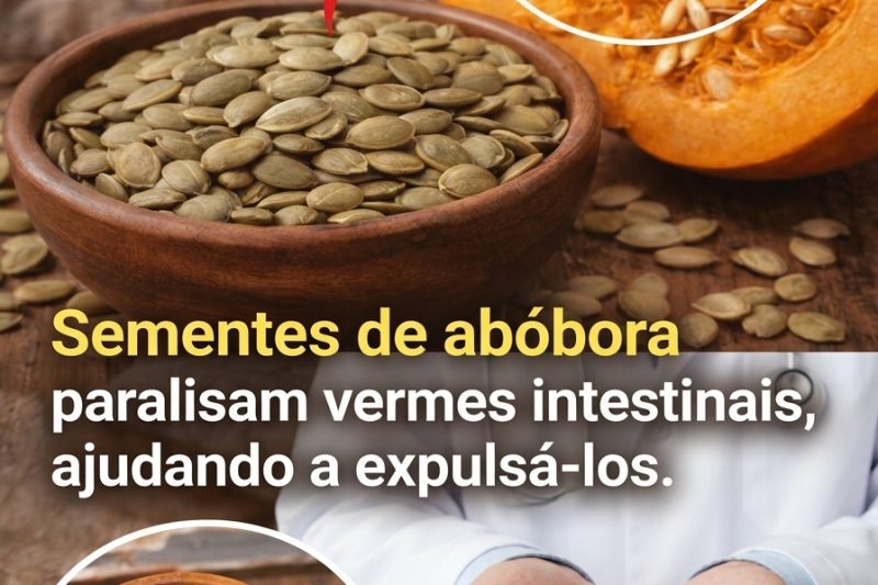 Sementes de Abóbora e Parasitas Intestinais: Tradição, Ciência e Como Usá-las com Segurança