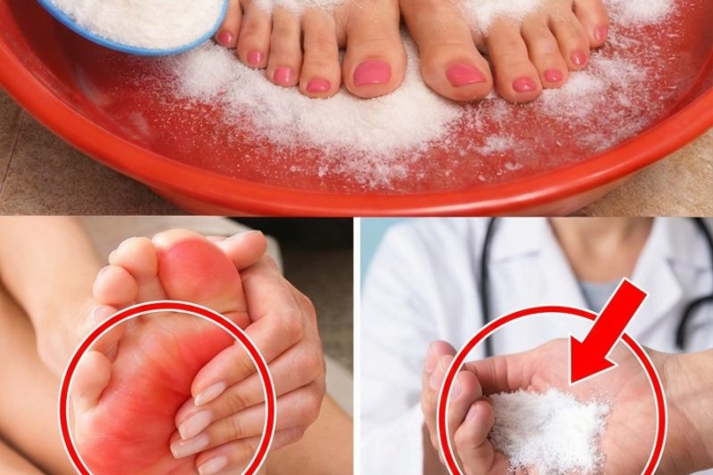 Diga Adeus às Cãibras, Formigamento, Dor e Inchaço nos Pés: O Simples Escalda-Pés Noturno que Pode Trazer Alívio