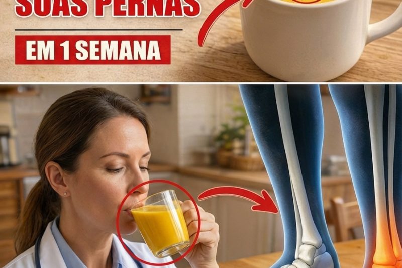 Mais de 60 anos? Estas 3 Bebidas Poderosas Podem Ajudar a Fortalecer as Suas Pernas Naturalmente