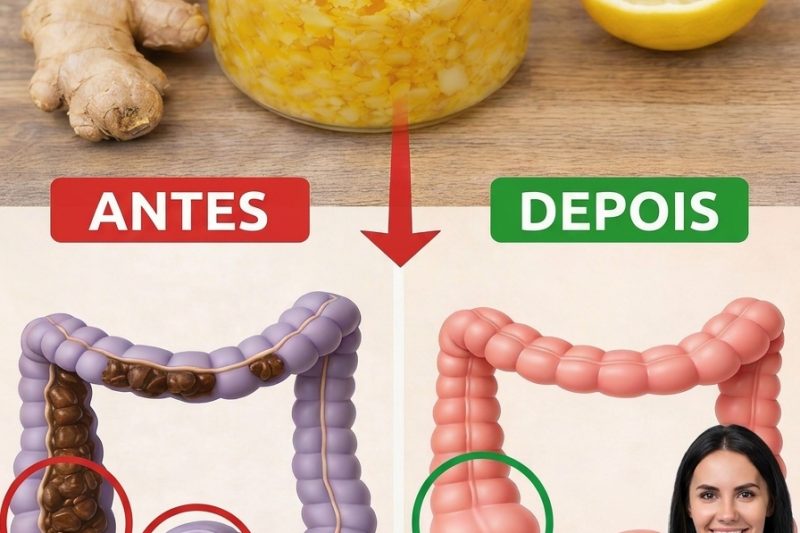 Gengibre + Limão: Limpeza do Cólon Antes e Depois – O Que Realmente Acontece Quando Você Experimenta Esta Bebida Simples