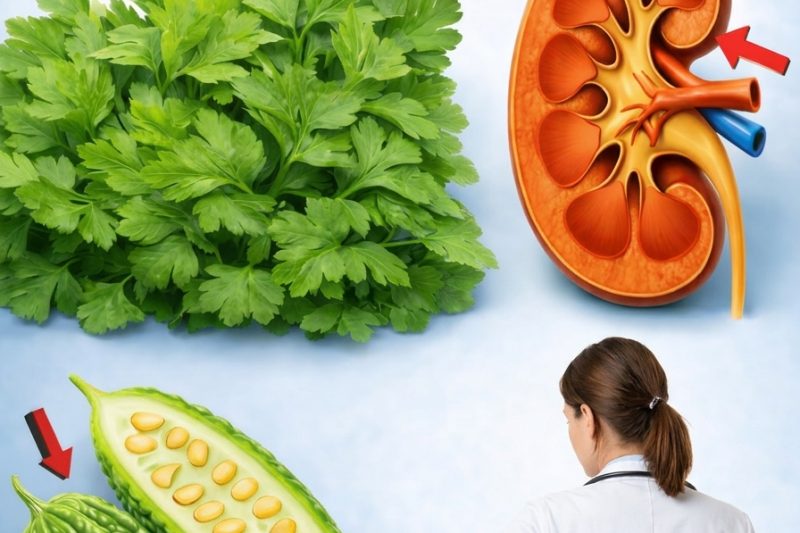 Top 5 Vegetais que Podem Apoiar a Saúde dos Rins e o Equilíbrio Suave da Creatinina