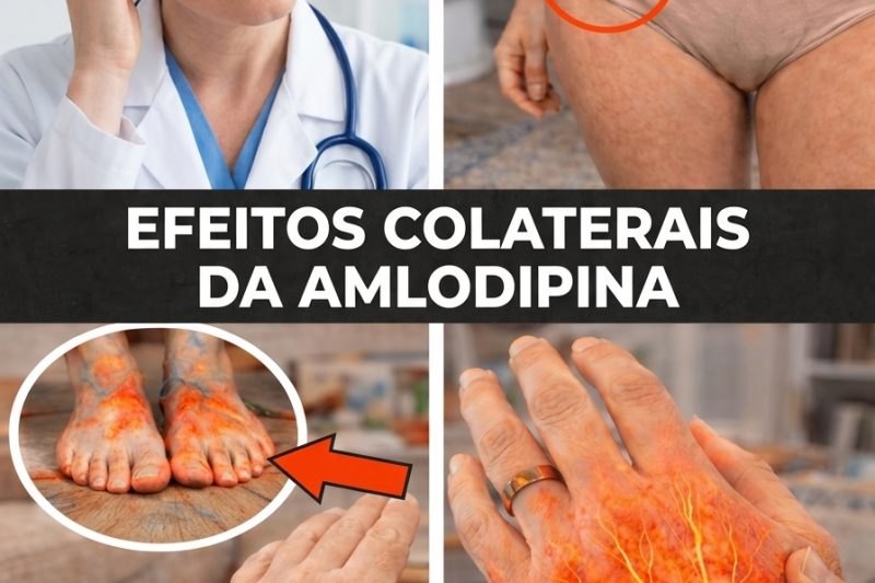 12 Efeitos Colaterais do Amlodipino Que Você Nunca Deve Ignorar