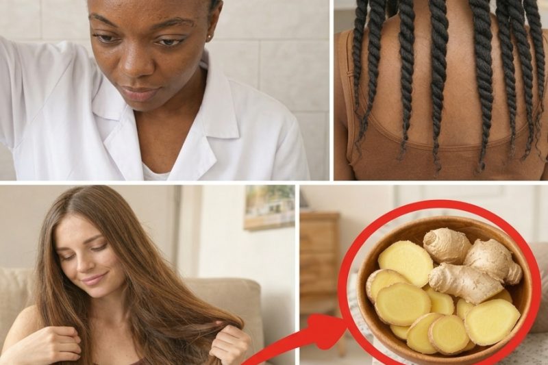 Le secret du gingembre pour des cheveux plus forts et un cuir chevelu sain