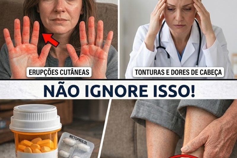 Os 10 Efeitos Colaterais do Metoprolol que Quase Ninguém Comenta
