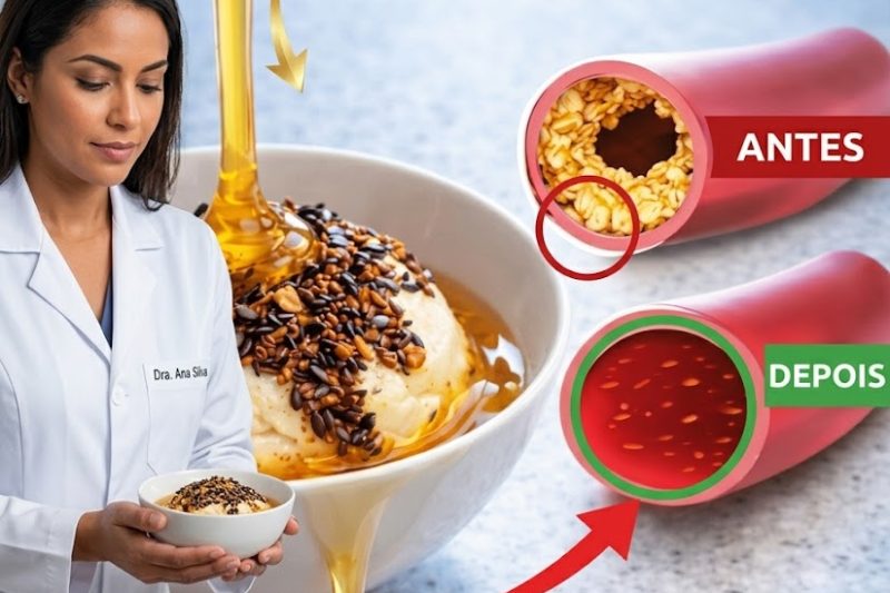 Misture Estes 3 Ingredientes Antes de Dormir: Uma Bebida Simples para Apoiar Níveis Saudáveis de Colesterol Durante a Noite