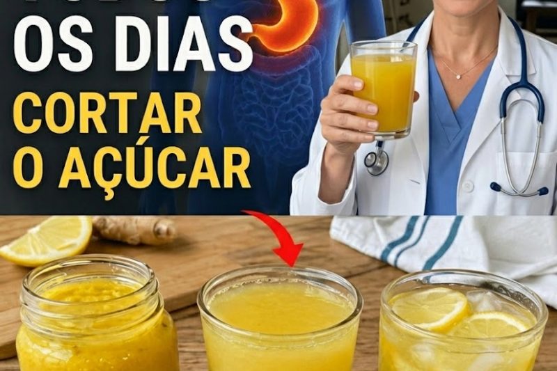 Beba Isto Todos os Dias e Veja os Níveis de Açúcar Caírem Naturalmente