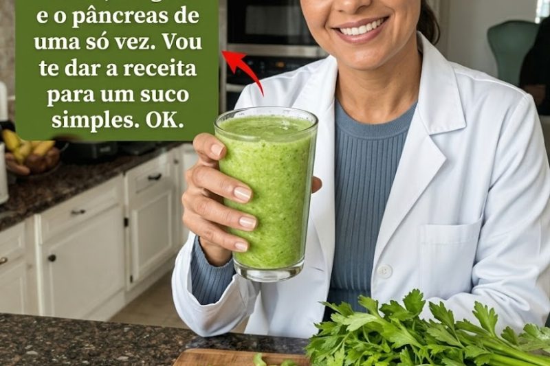 Refresque o Seu Dia com Suco Verde de Aipo, Salsa e Lima: Um Caminho Simples para se Sentir Mais Leve
