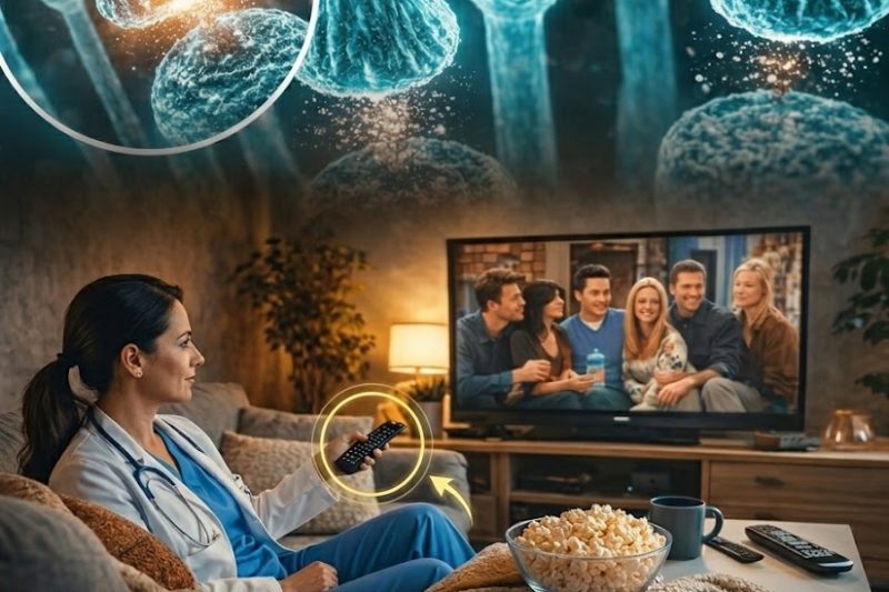 Por que Rever Suas Séries Conforto Pode Acalmar a Mente e Reduzir o Estresse do Dia a Dia