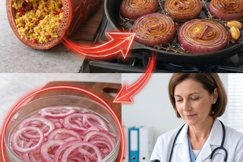 Receita com Cebola para Apoiar o Açúcar no Sangue, o Colesterol e a Saúde do Coração