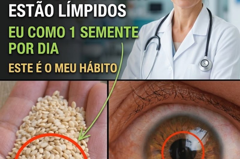 Mesmo com Mais de 90? Consuma Estas 3 Sementes Todas as Manhãs para Fortalecer a Visão e o Cérebro (Ciência Real + Ritual Simples)
