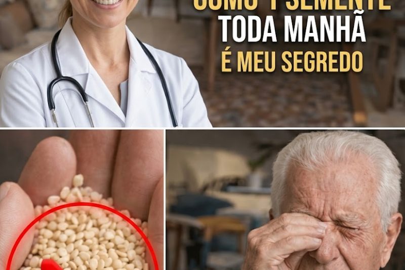 Mesmo com mais de 90 anos? Consuma estas 3 sementes todas as manhãs para apoiar a saúde dos olhos e do cérebro (com base científica)