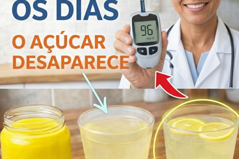 Beba Isto Todos os Dias e o Açúcar Desaparece! A Bebida Natural que Ajuda a Controlar a Diabetes