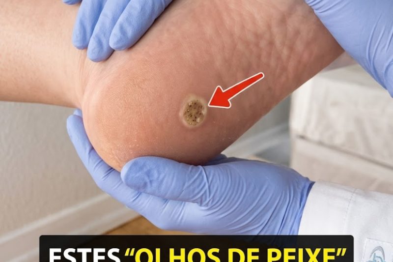 Quando um Calo Plantar Não é Apenas um Calo Comum: Ele Cria “Raízes” e Eis o Motivo