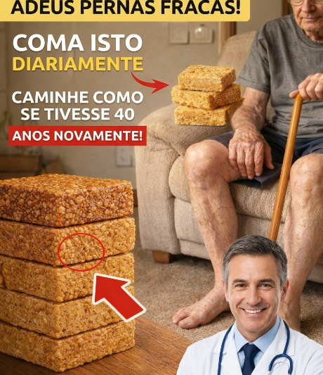 Quer Pernas Mais Fortes Mesmo Depois dos 80? Inclua Estes Alimentos na Sua Rotina Diária