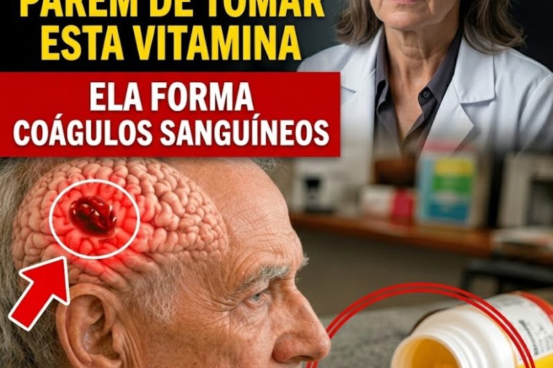 Como Neurologista, Estou Preocupado: Esta Vitamina Comum Pode Influenciar o Risco de AVC em Idosos