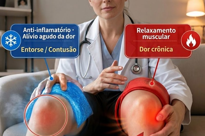 Compressa Fria ou Quente: Usar da Forma Errada Pode Causar Mais Dor?