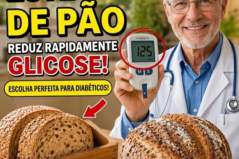 Ainda Tem Coragem de Comer Pão Sem Critério Antes que a Glicemia Saia do Controlo?
