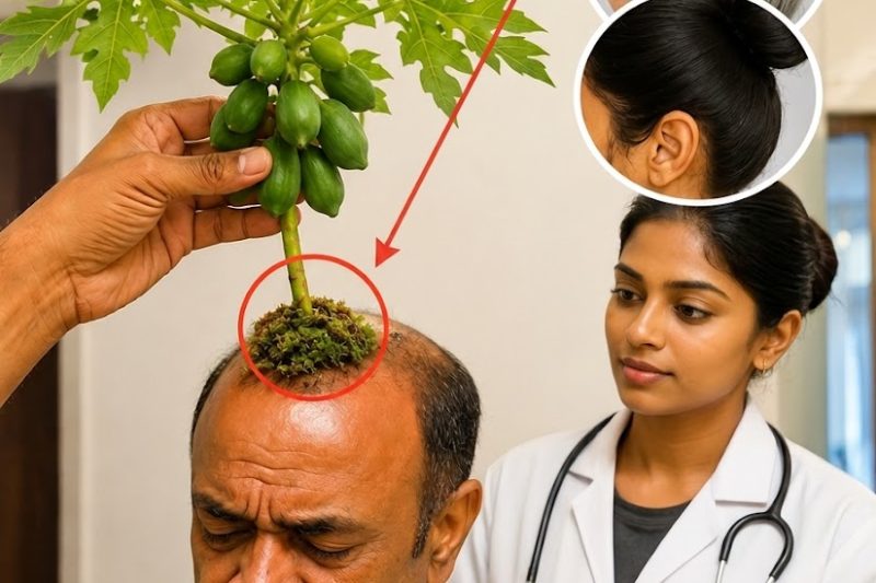 Descubra o Poder Natural das Folhas de Mamão para um Cabelo Mais Forte, Longo e Cheio de Vida