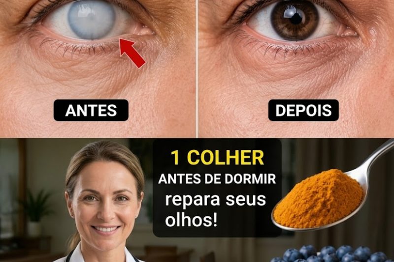 Mais de 60 anos? Experimente este simples lanche noturno para apoiar o conforto ocular e a clareza ao acordar