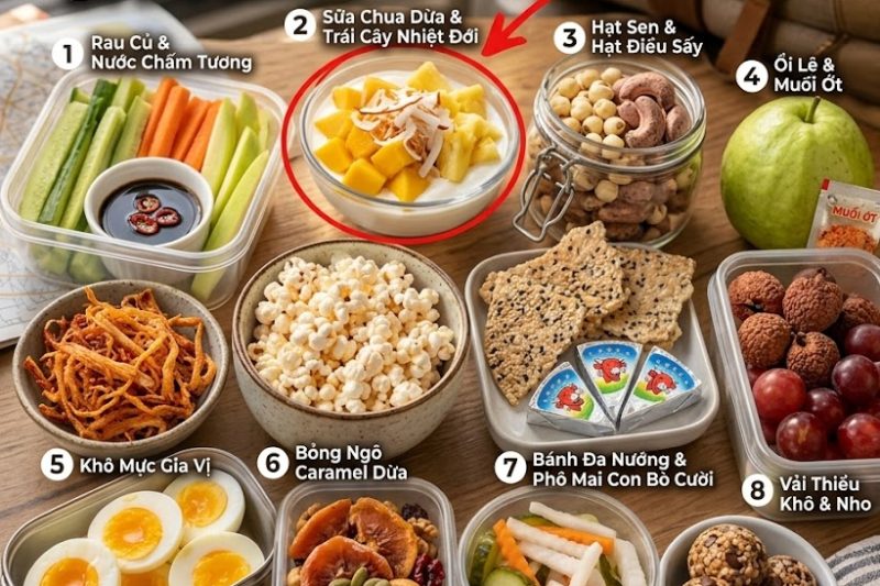 Está Escolhendo os Snacks Errados para a Sua Viagem de Carro?