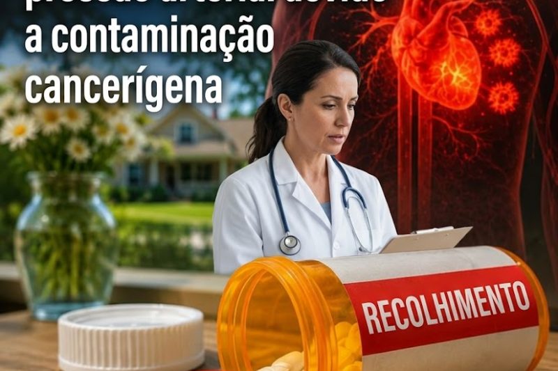 O que fazer se o seu medicamento para pressão arterial foi recentemente recolhido?