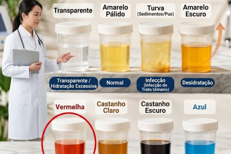 A Cor da Urina Escureceu? Não Espere Pelo Alerta do Seu Corpo