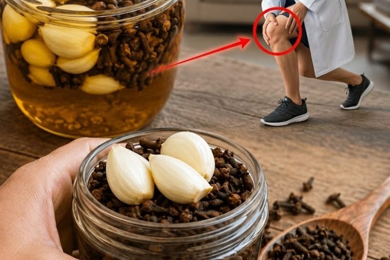 Descubra Esta Simples Mistura de Alho e Cravo que Muitas Pessoas Usam para Desconforto nas Pernas e Rigidez nas Articulações
