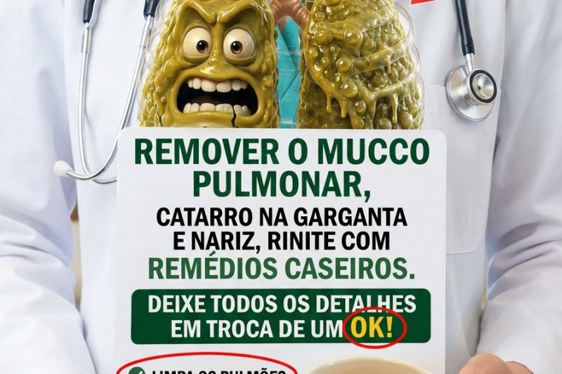 Descubra Hábitos Simples do Dia a Dia que Podem Ajudar a Eliminar o Muco dos Pulmões, Garganta e Nariz