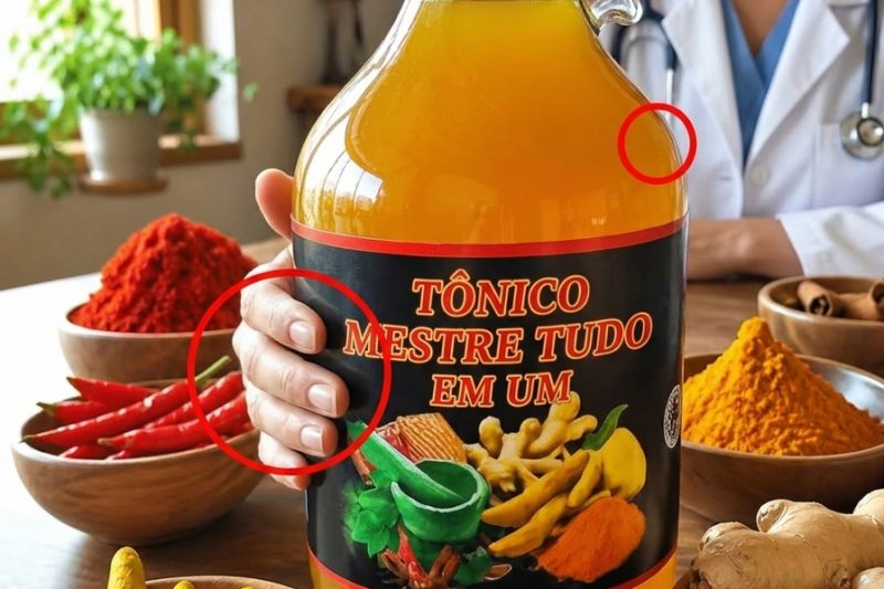Descubra o Tónico Supremo Tudo-em-Um: Fire Cider com Vinagre de Maçã, Canela, Cravinho, Limão, Gengibre, Curcuma, Cayenne e Mel