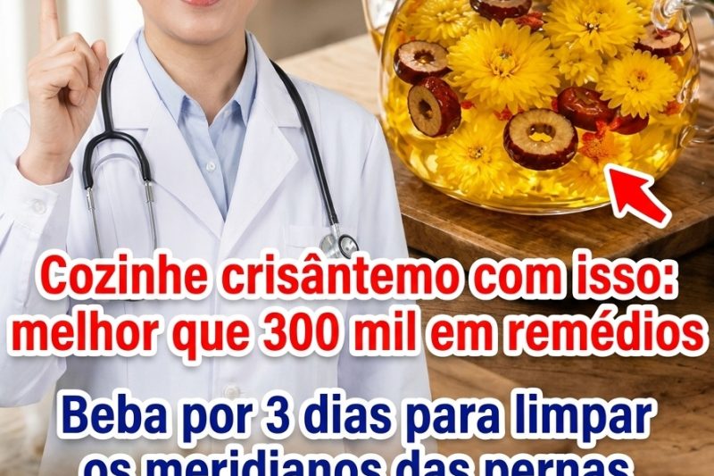 O Chá de Crisântemo Realmente Ajuda a Controlar Pressão Alta, Açúcar e Colesterol?