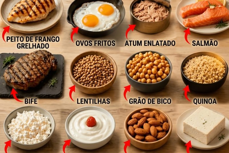 Comer proteína da forma errada pode acelerar a perda muscular?