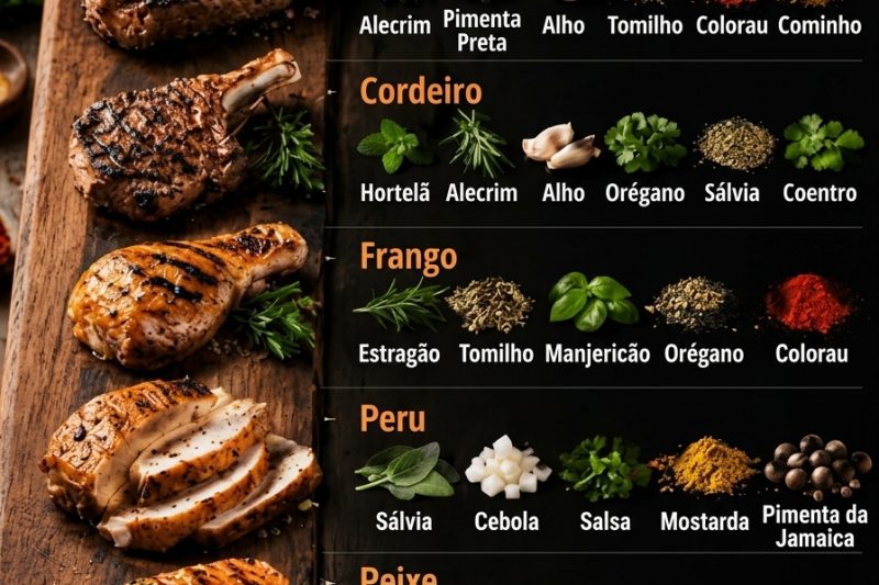 O Perigo de Combinar Temperos Errados com Carnes: O Guia que Pode Melhorar Sua Digestão