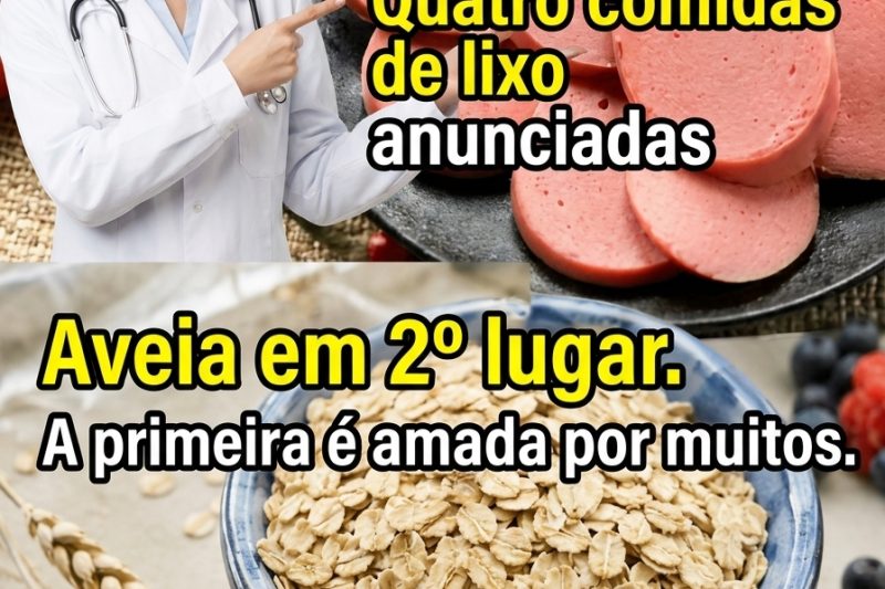 Aveia Também Pode Ser Uma Armadilha? O Alerta Sobre os “Alimentos Lixo” Disfarçados de Saudáveis