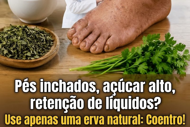 Coentro Ajuda a Reduzir o Inchaço? Cuidado: Você Pode Estar Piorando Sem Perceber