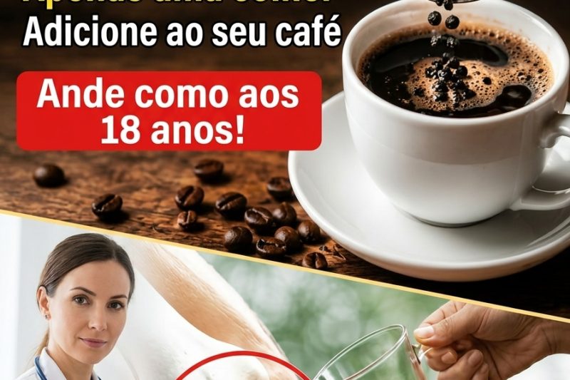 Adicionar uma colher no café realmente faz diferença para as articulações?