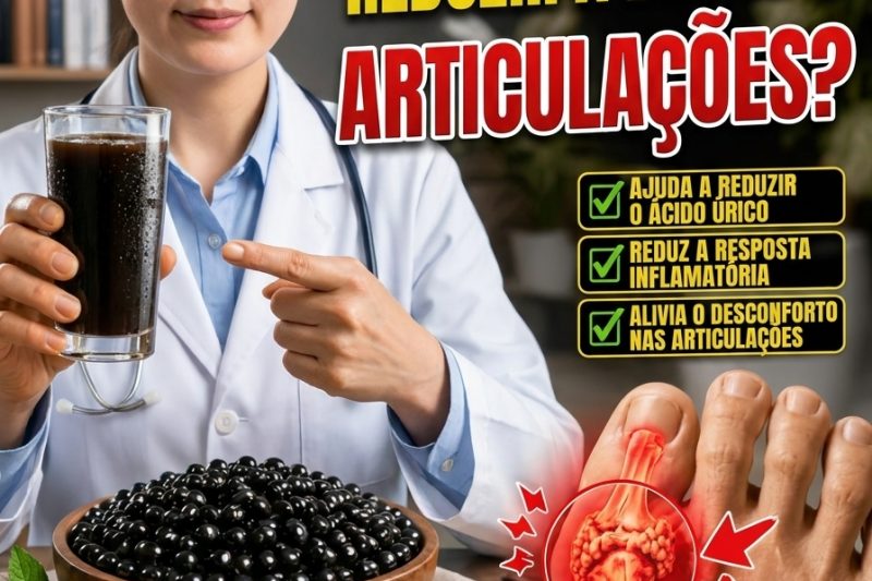 Crises de Gota Recorrentes? O Feijão-Preto Pode Realmente Ajudar?