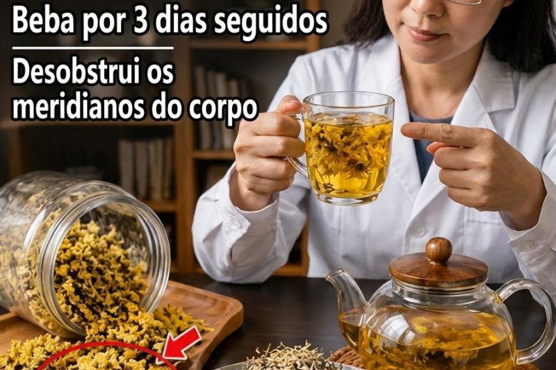 O Chá de Crisântemo Realmente Desentope as Artérias? O Mito das Receitas Milagrosas e a Verdade Sobre a Circulação